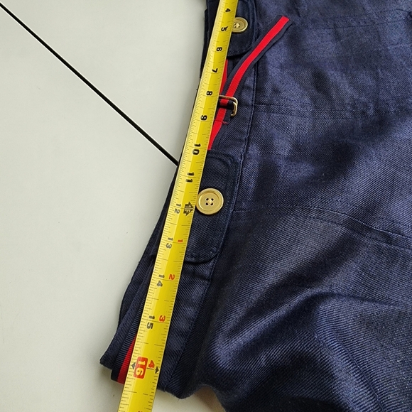 Blue Mini A-line Pleated Skirt for Casual - Picture 8 of 12